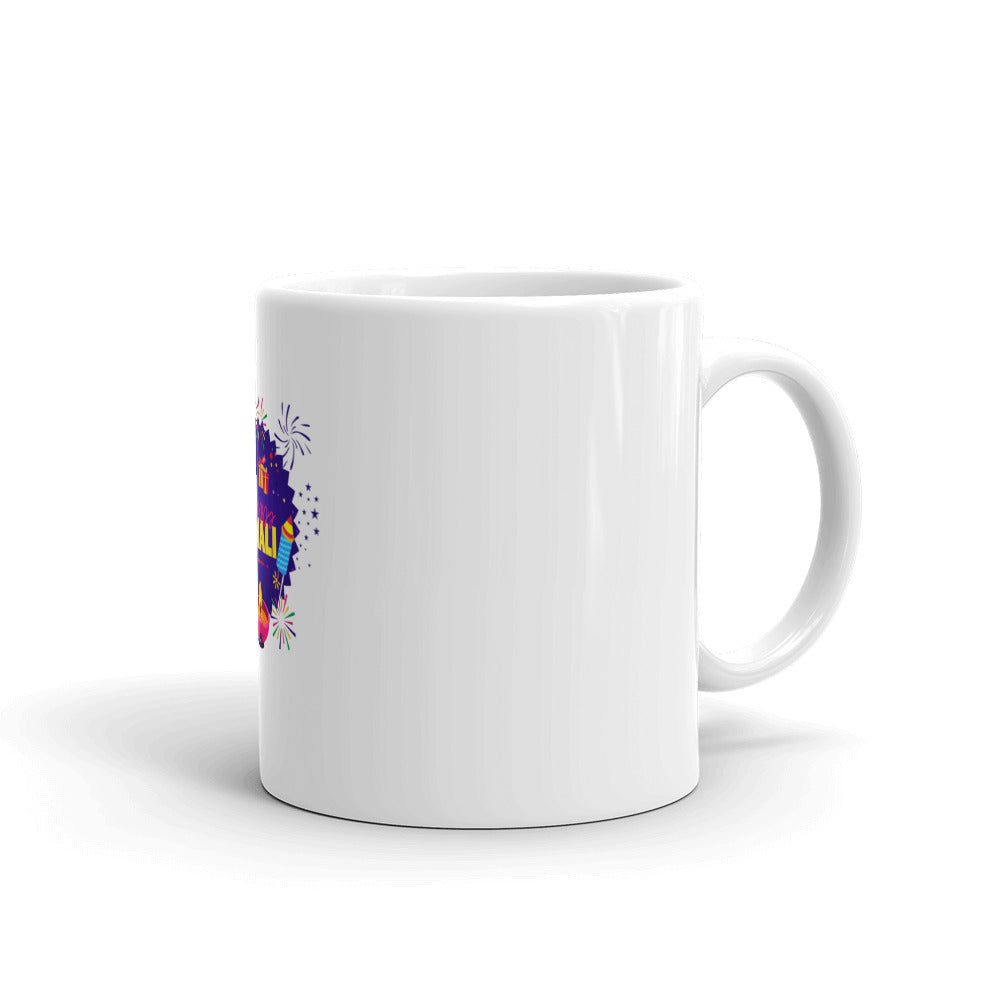 DIWALI - White glossy mug