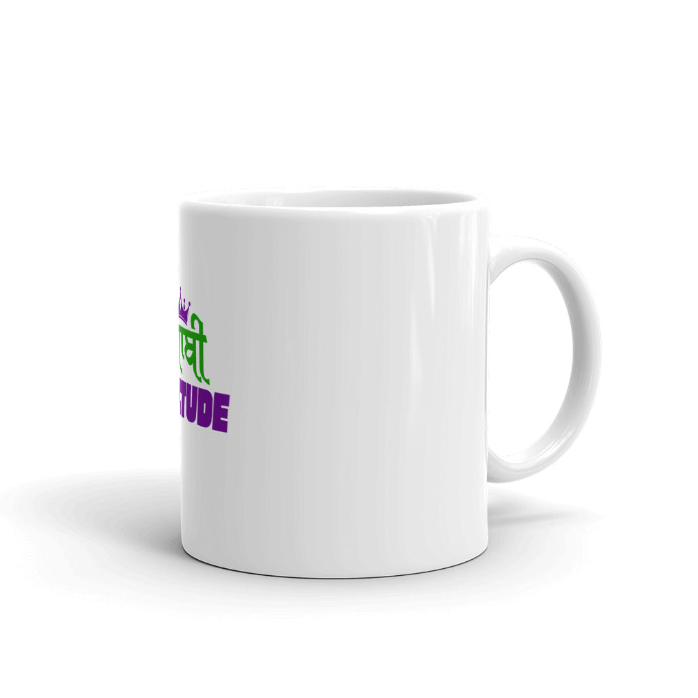 PUNJABI ATTITUDE - White glossy mug