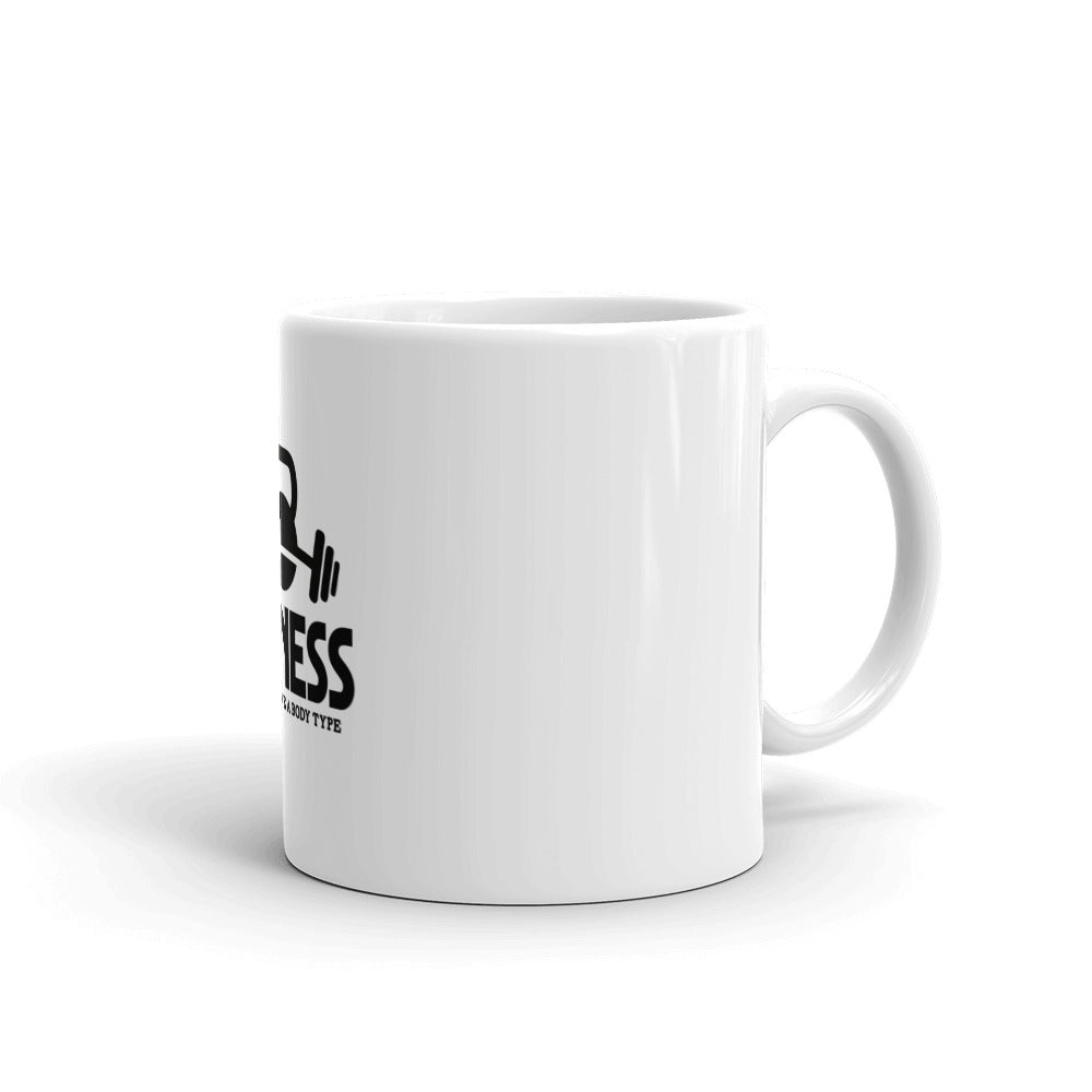 FITNESS - White glossy mug
