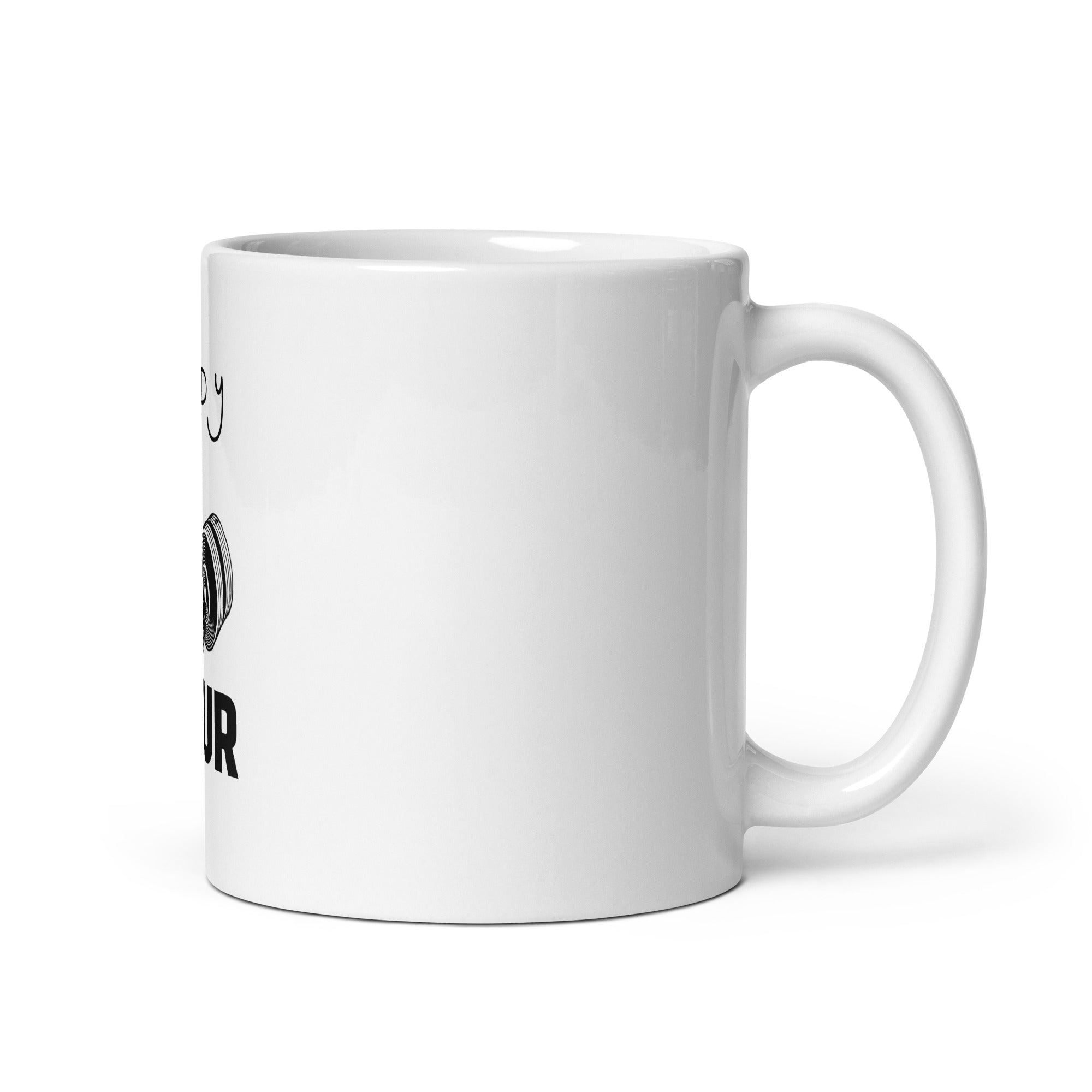 HAPPY HOUR - White glossy mug