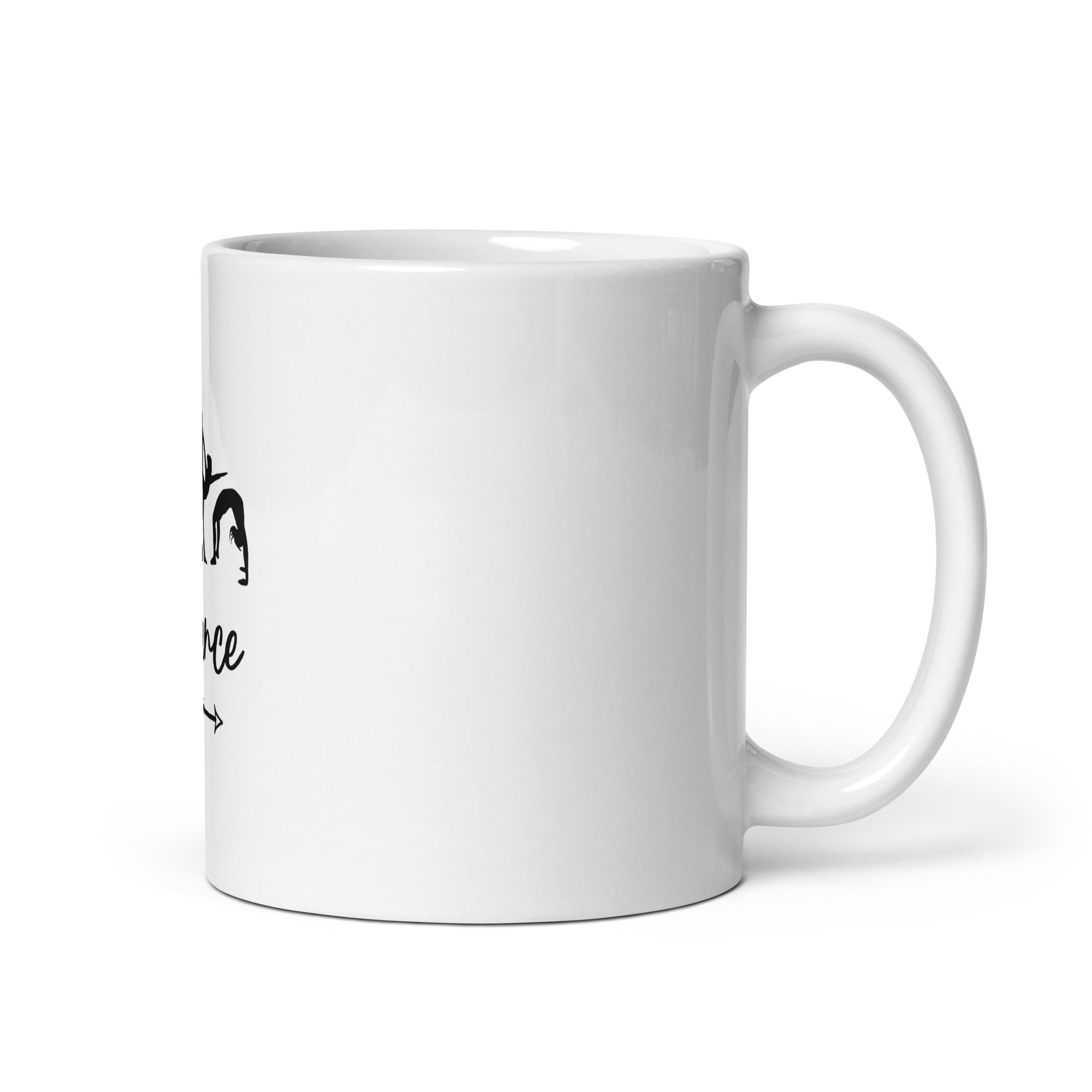 BALANCE - White glossy mug