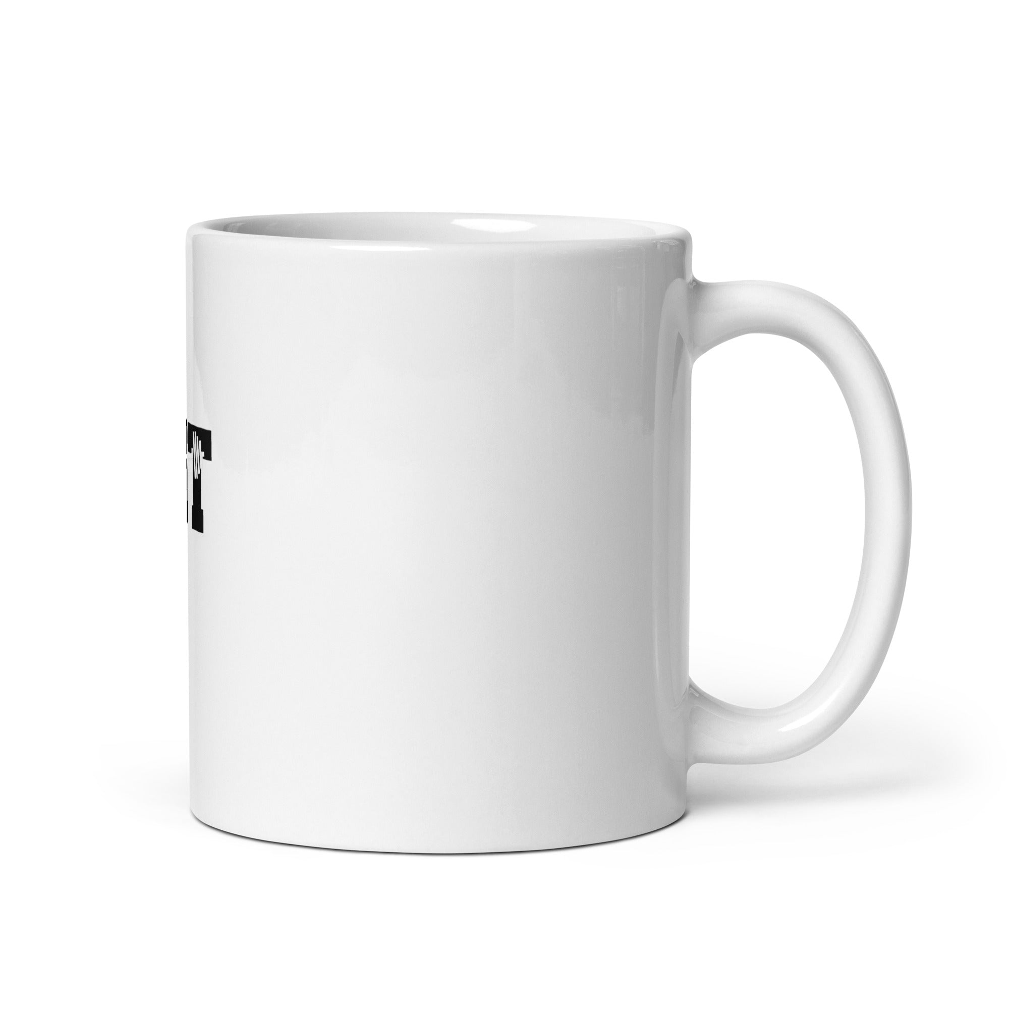 FIT - White glossy mug