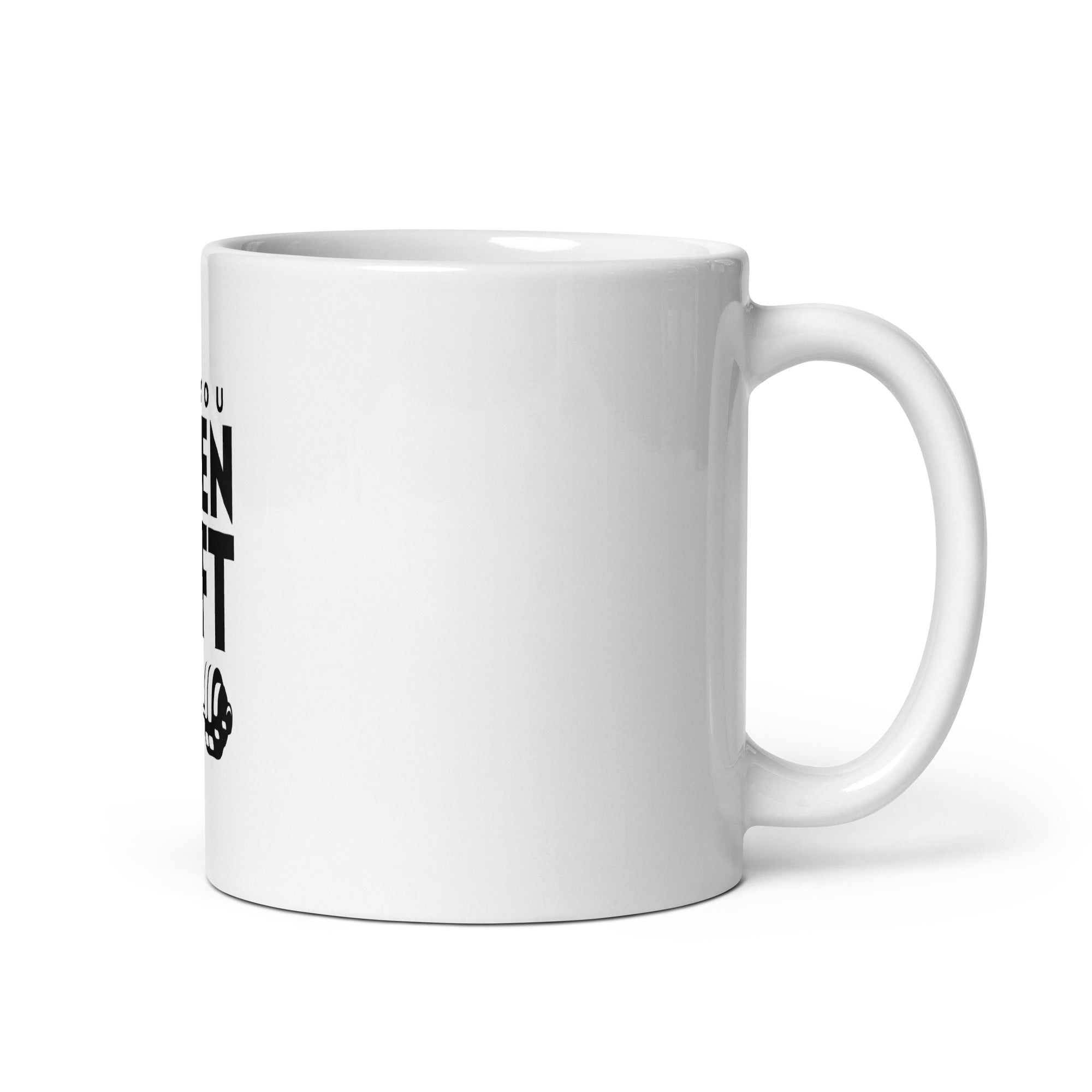 DO YOU EVEN LIFT - White glossy mug