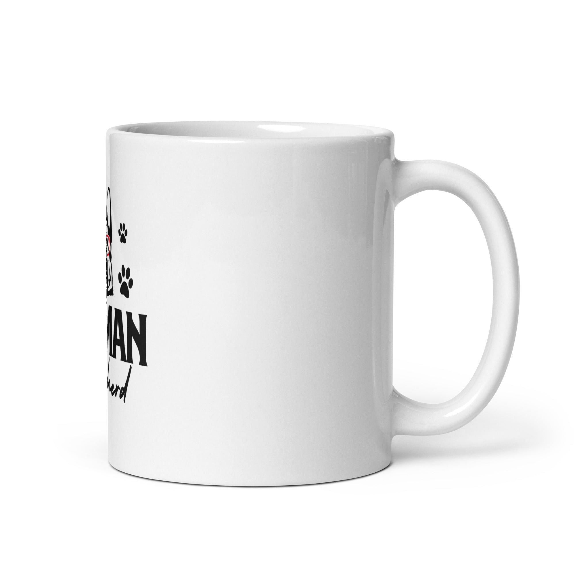 GERMAN SHEPHERD - White glossy mug