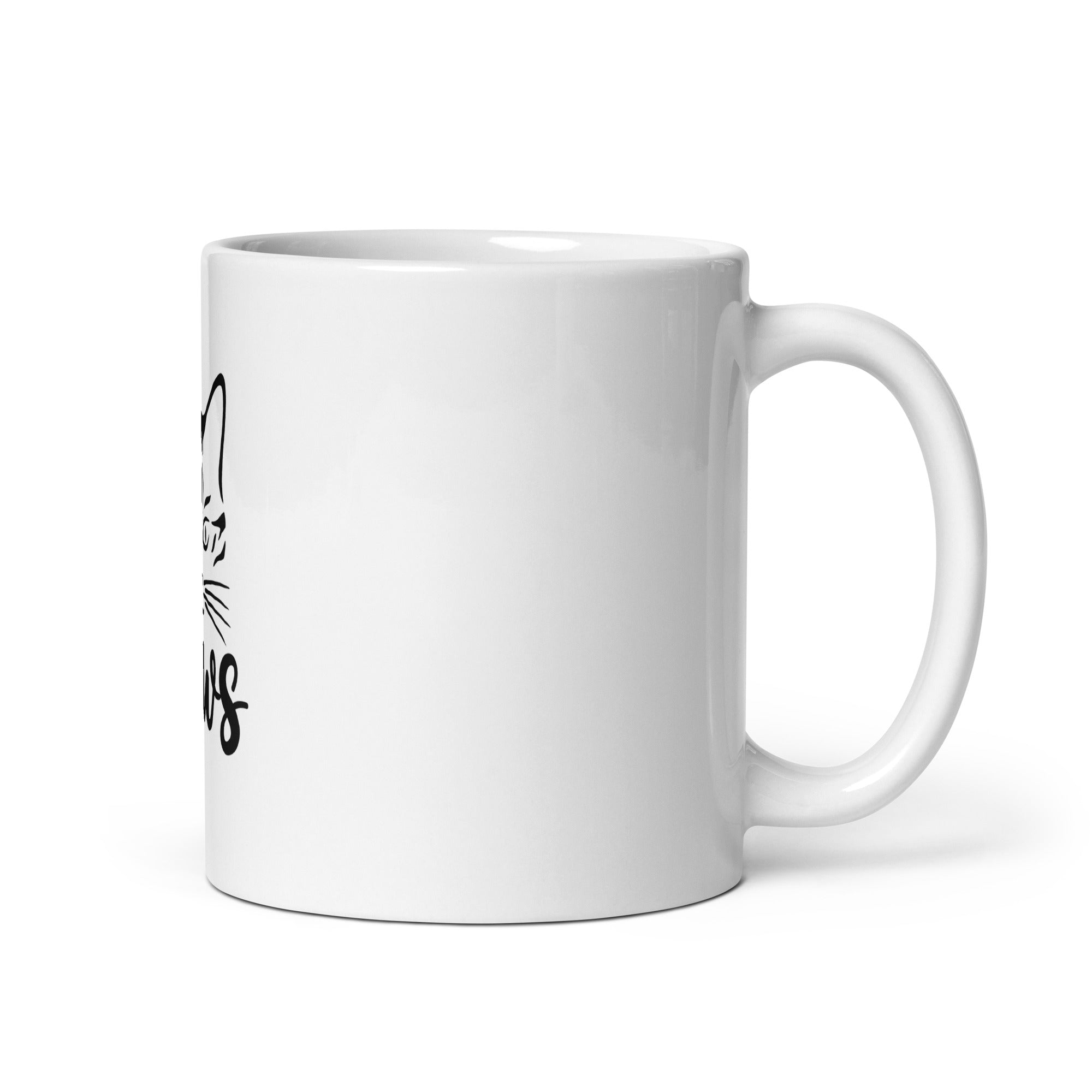 PAWS - White glossy mug