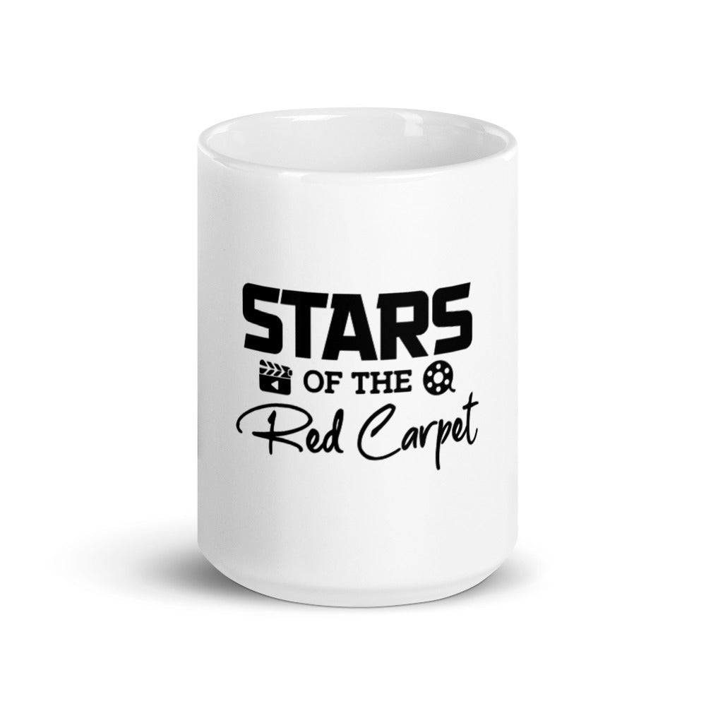 Stars of the red carpet- White glossy mug