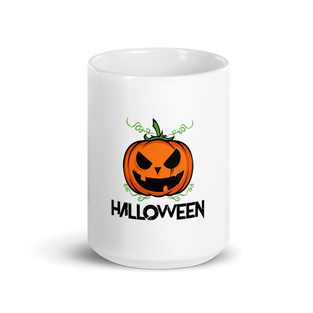 HALLOWEEN - White glossy mug