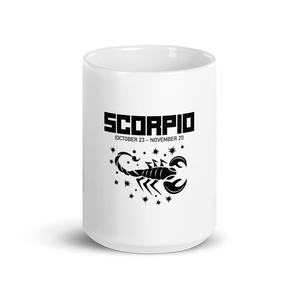 SCORPIO - White glossy mug