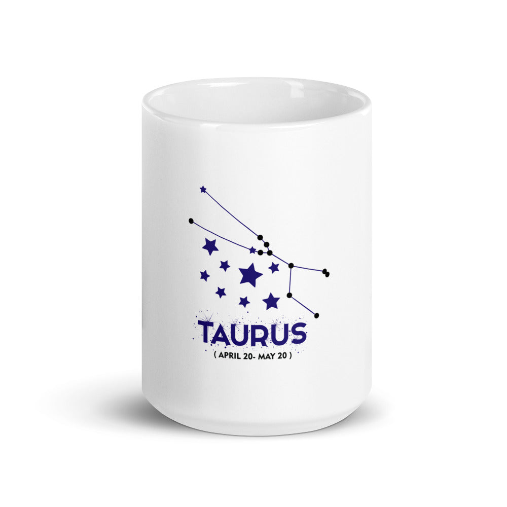 TAURUS - White glossy mug