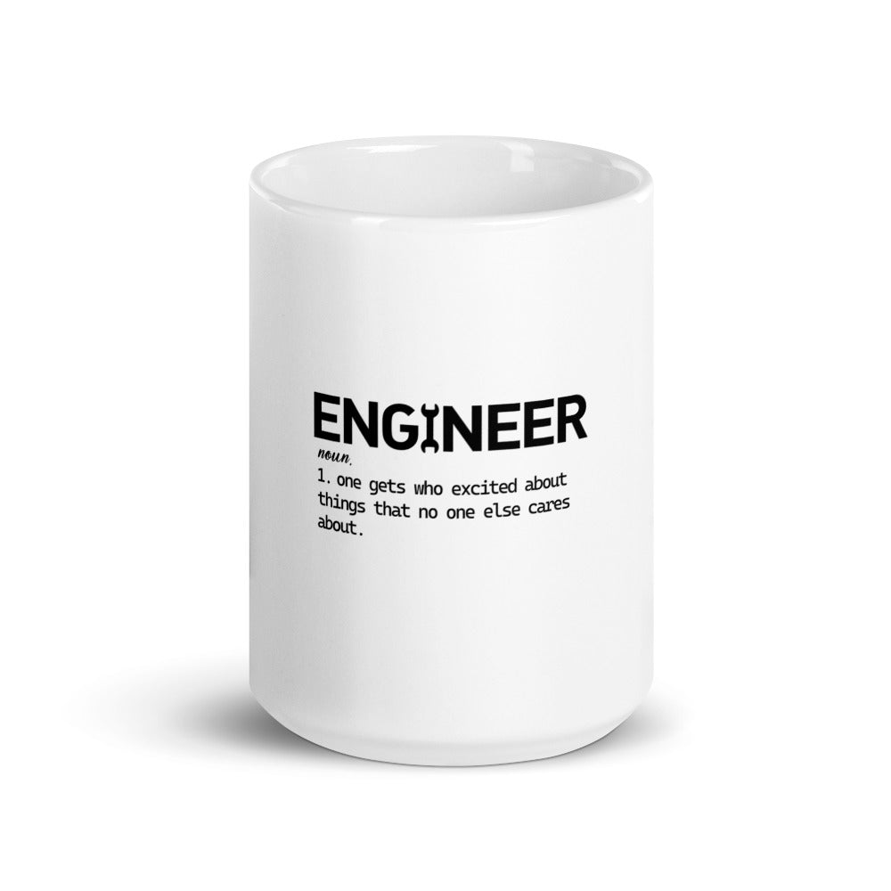 ENGINEER - White glossy mug