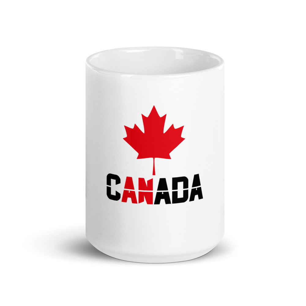 CANADA - White glossy mug