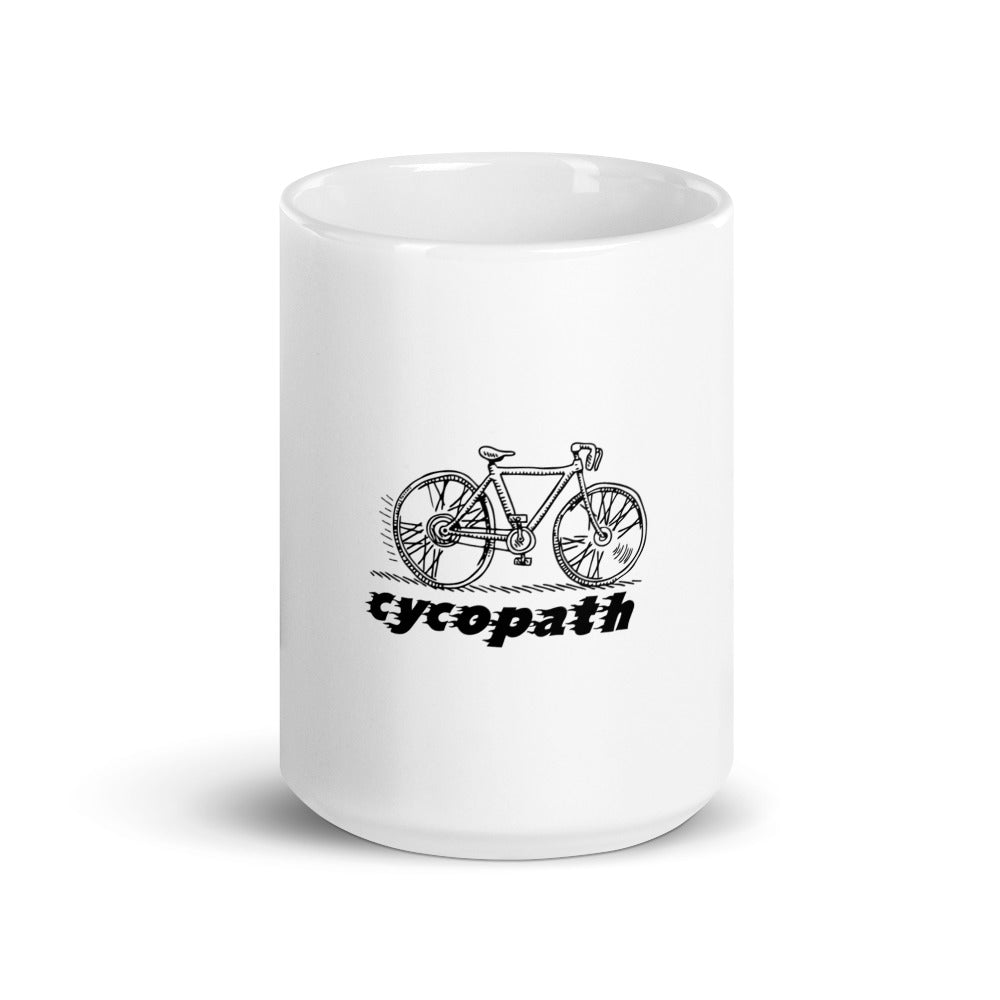 CYCOPATH - White glossy mug