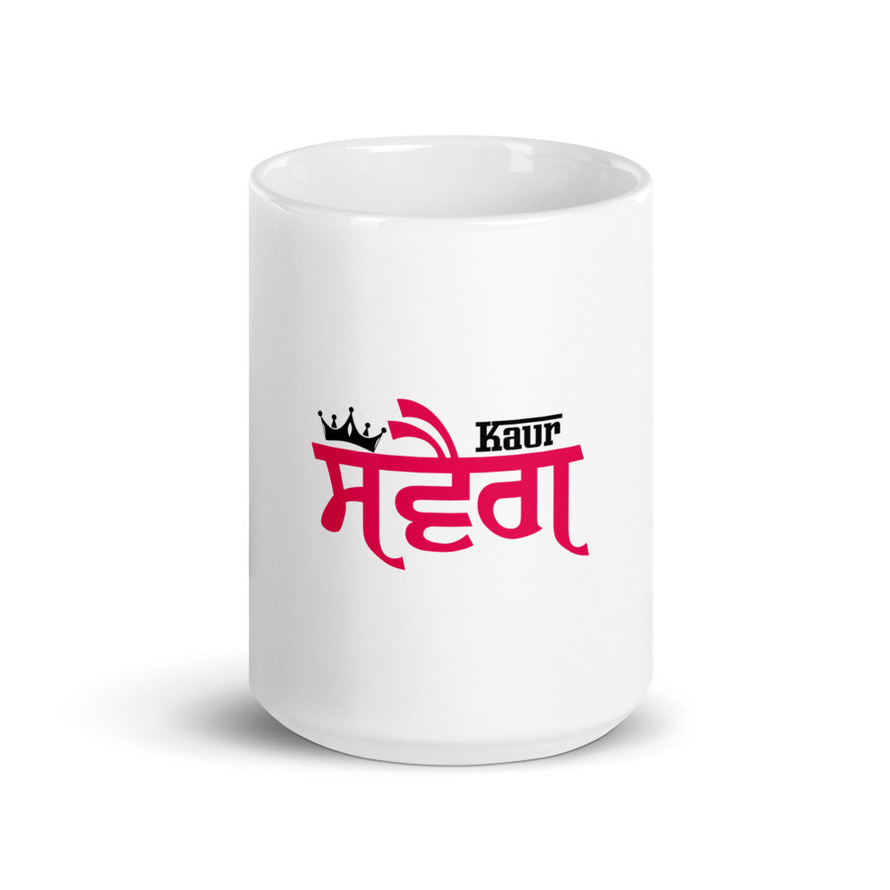 KAUR SWAG - White glossy mug