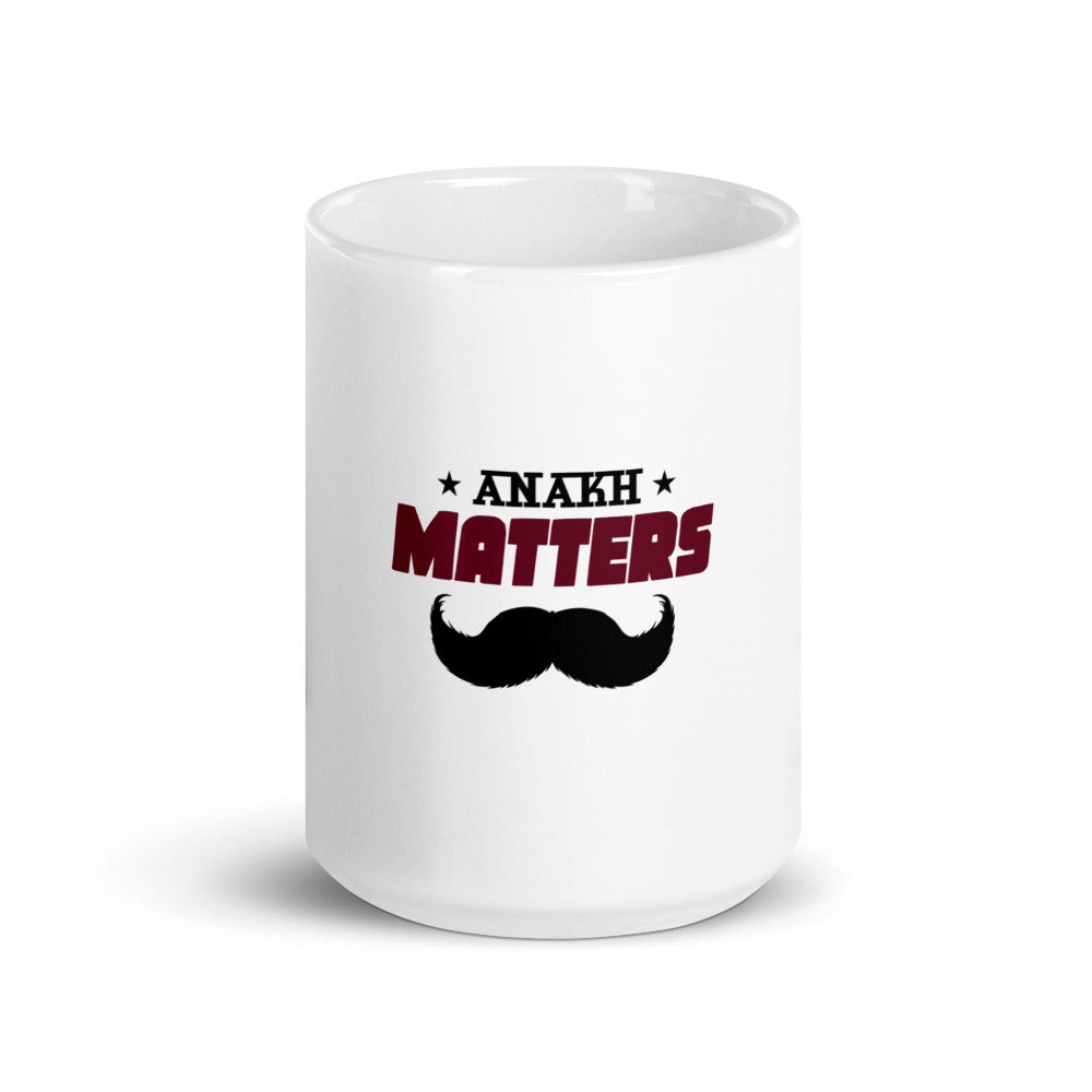 ANAKH MATTERS - White glossy mug