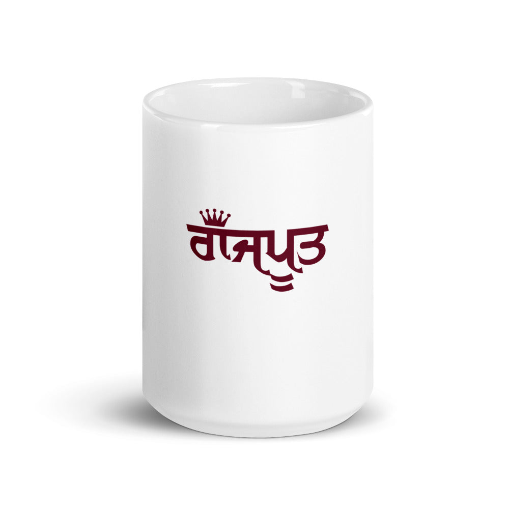 RAJPUT - White glossy mug