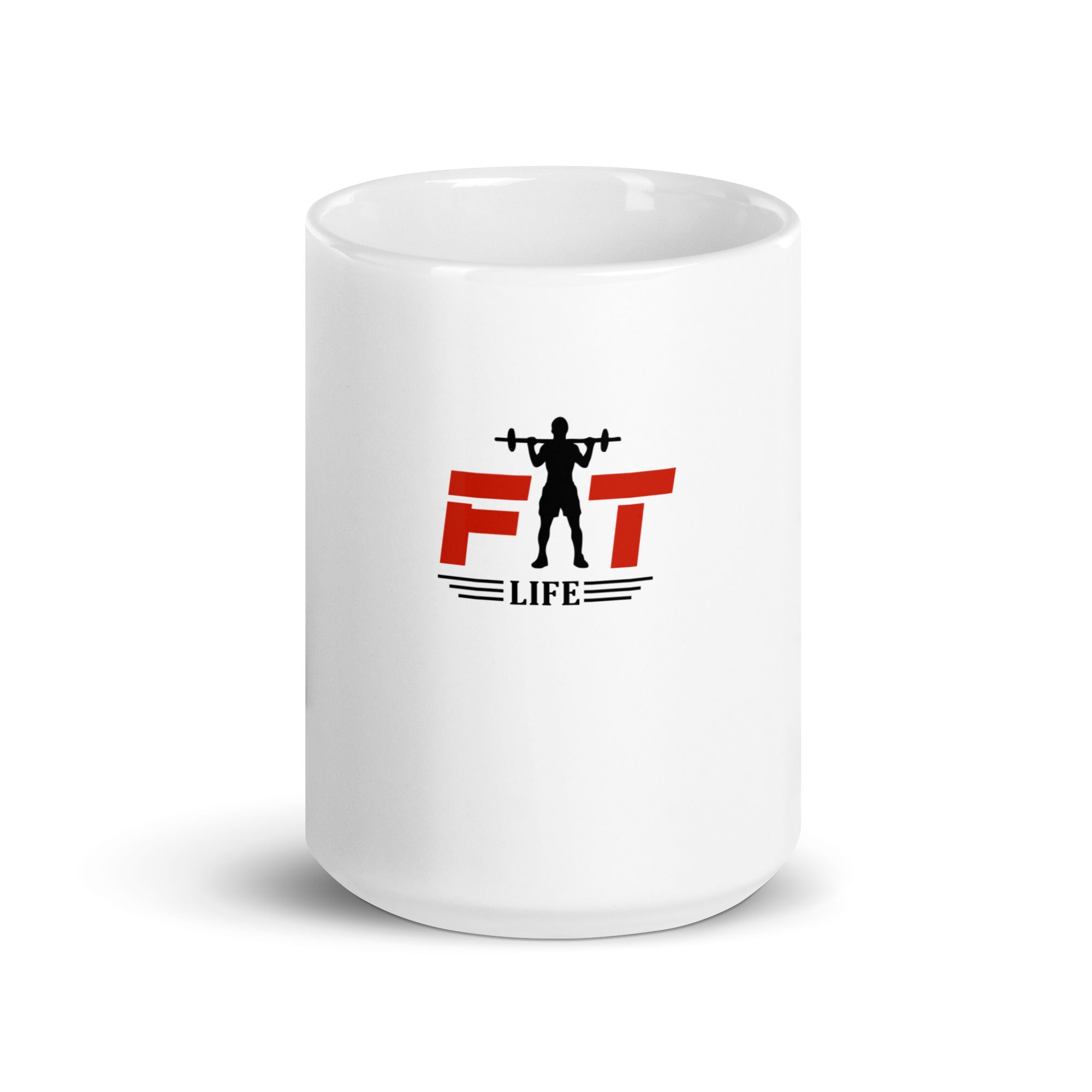 FIT LIFE - White glossy mug