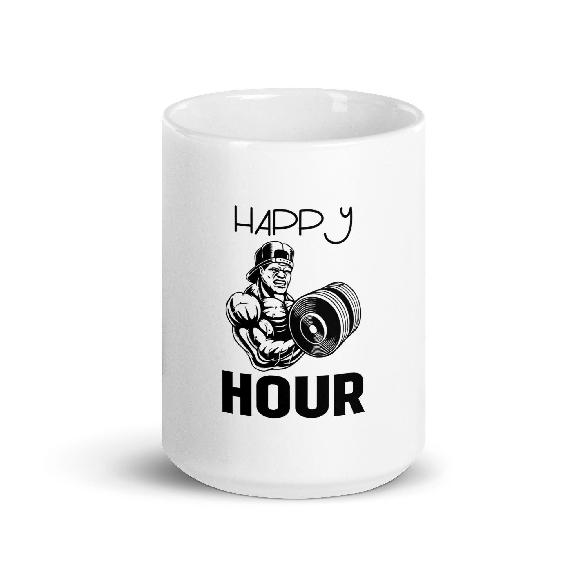 HAPPY HOUR - White glossy mug