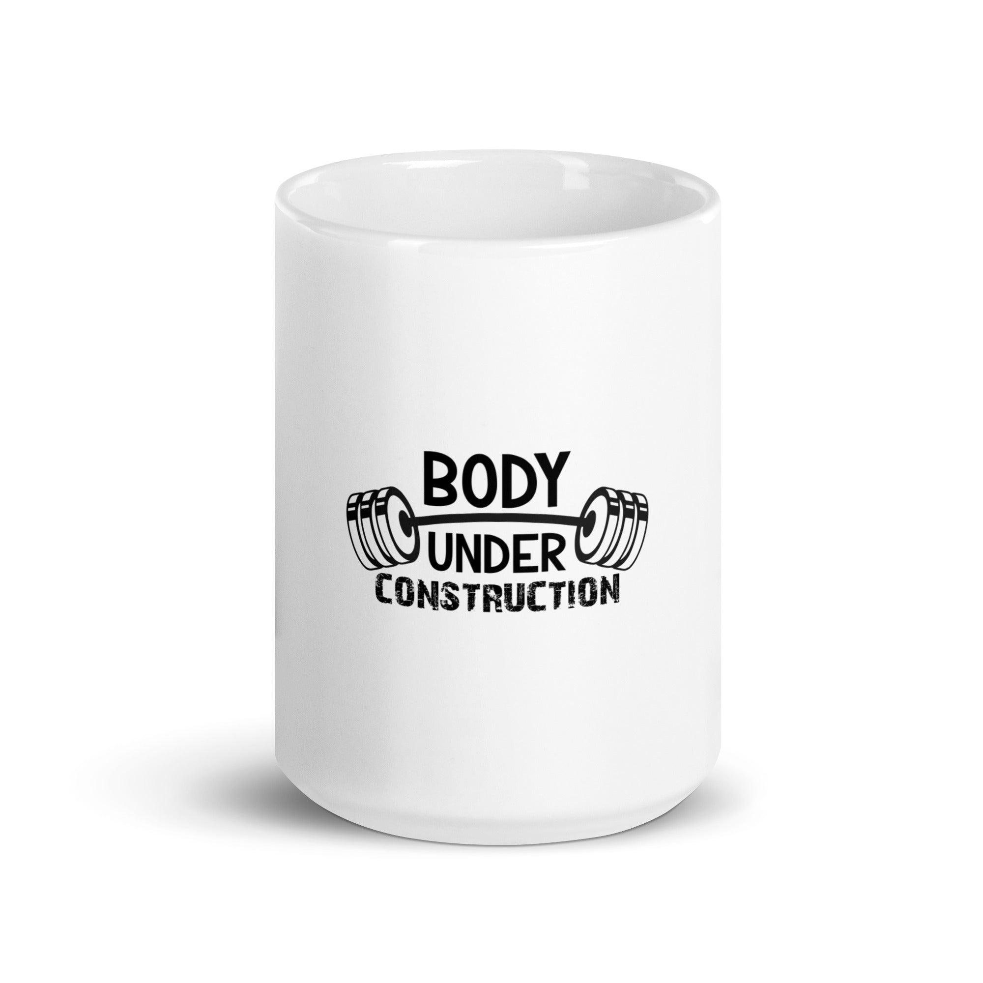 BODY UNDER CONSTRUCTION - White glossy mug