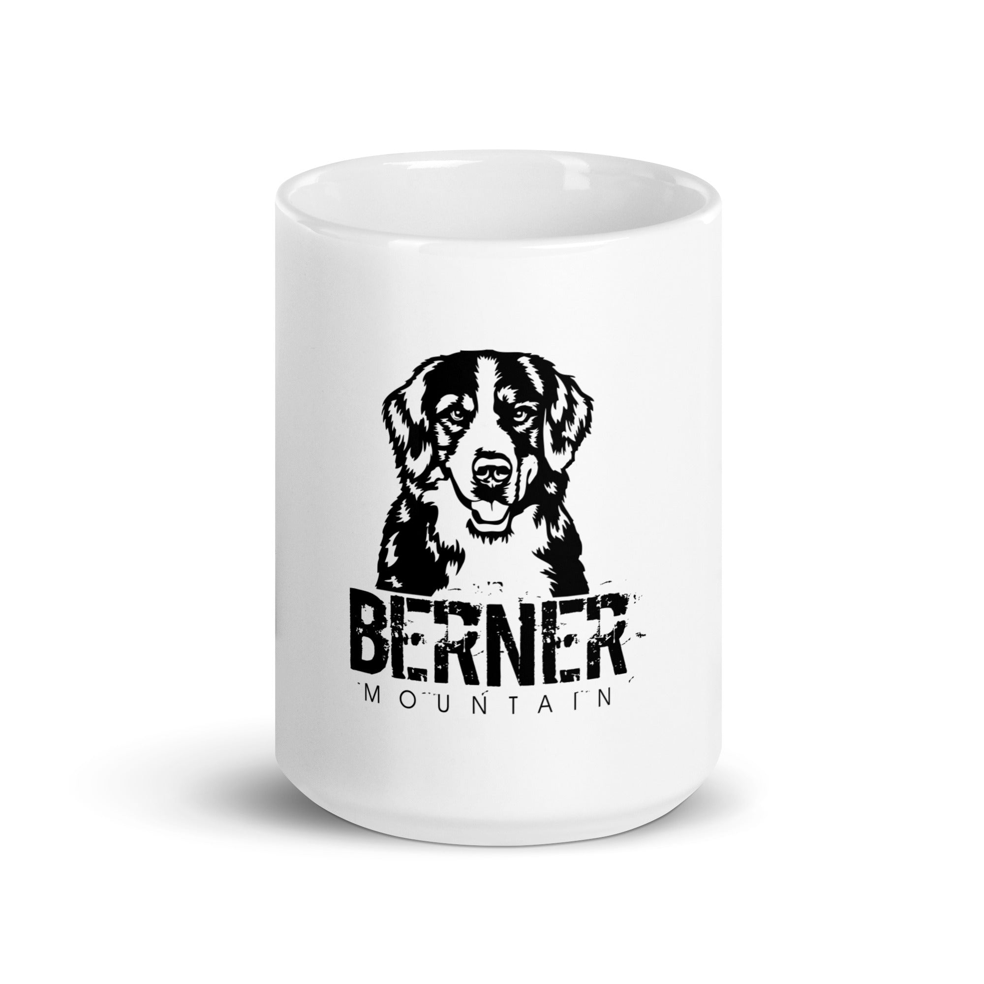 BERNER MOUNTAIN - White glossy mug