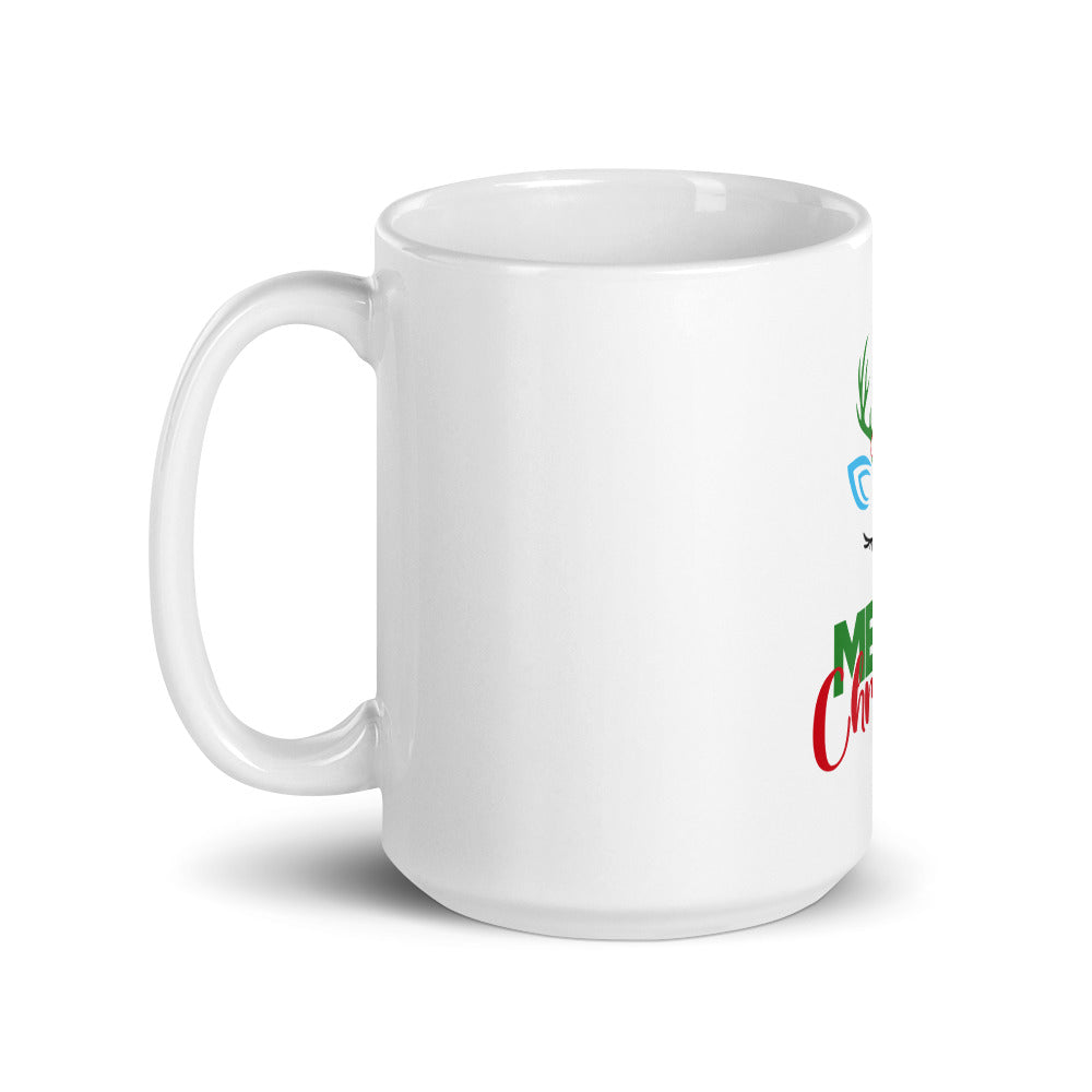 MERRY CHRISTMAS - White glossy mug