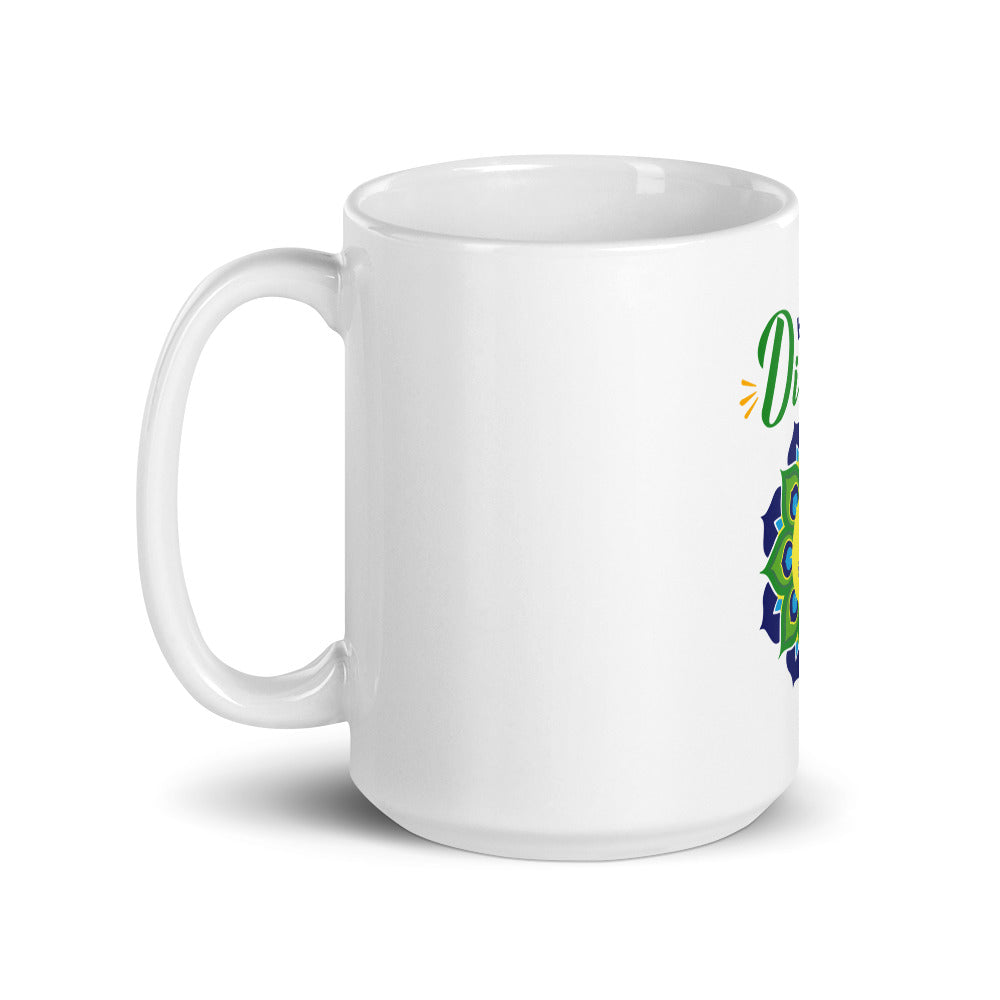 HAPPY DIWALI - White glossy mug