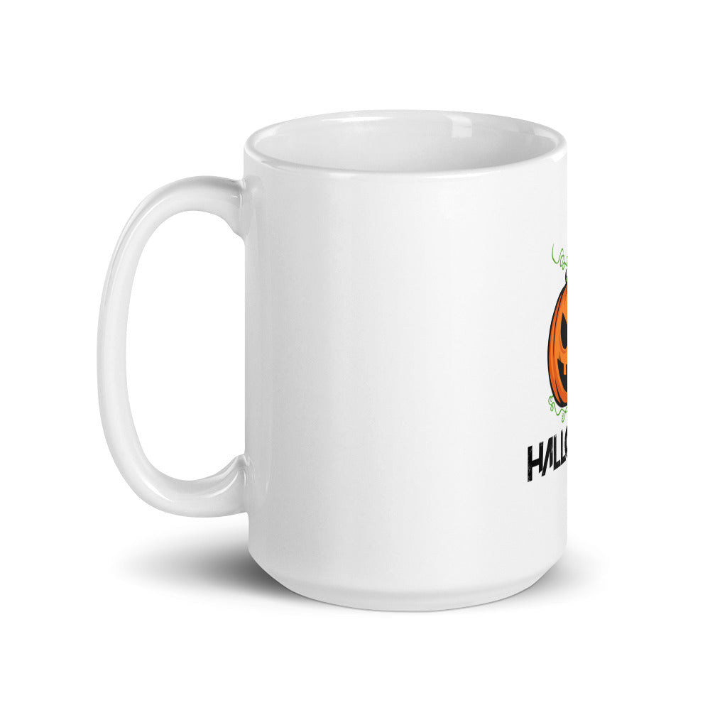 HALLOWEEN - White glossy mug