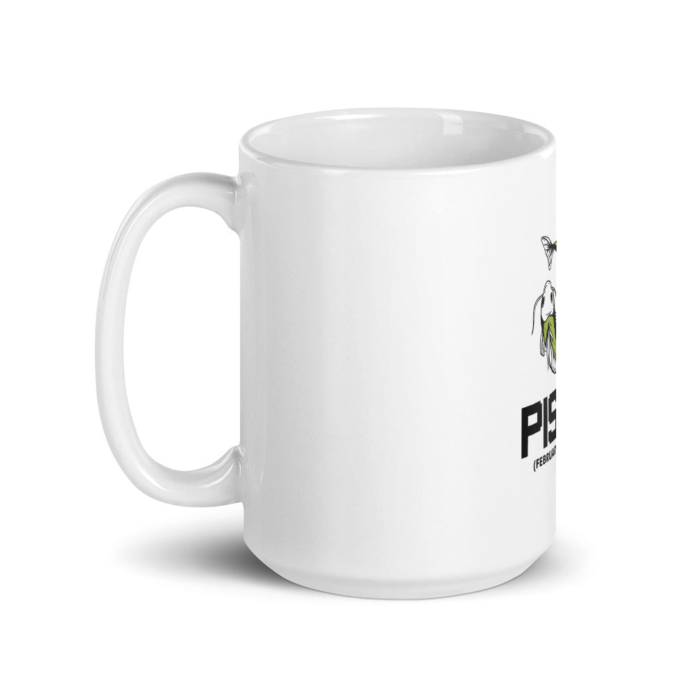 PISCES - White glossy mug