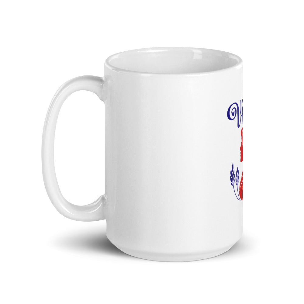 VIRGO - White glossy mug