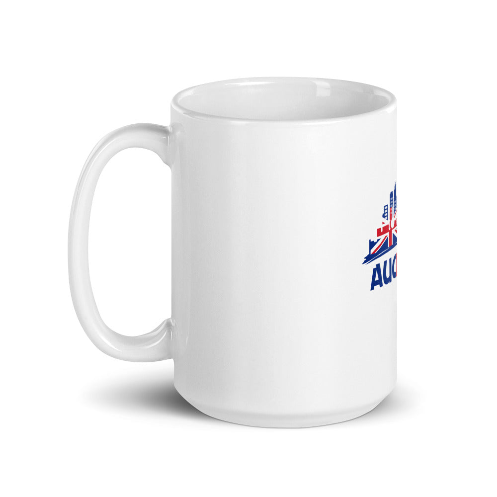 AUCKLAND - White glossy mug