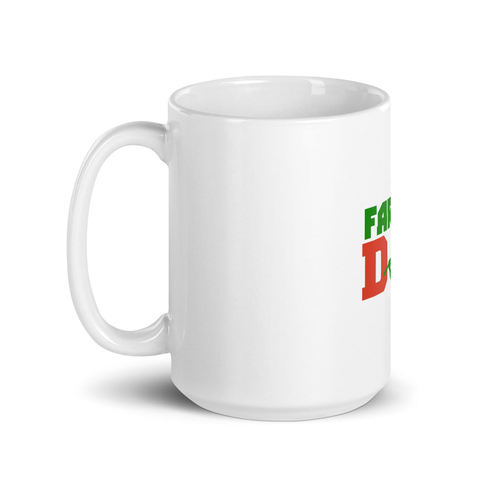 FARMER DAD - White glossy mug