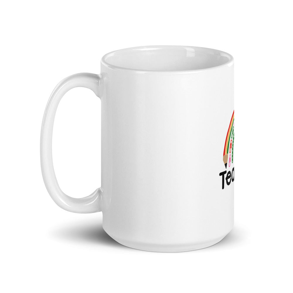 TEACHER - White glossy mug