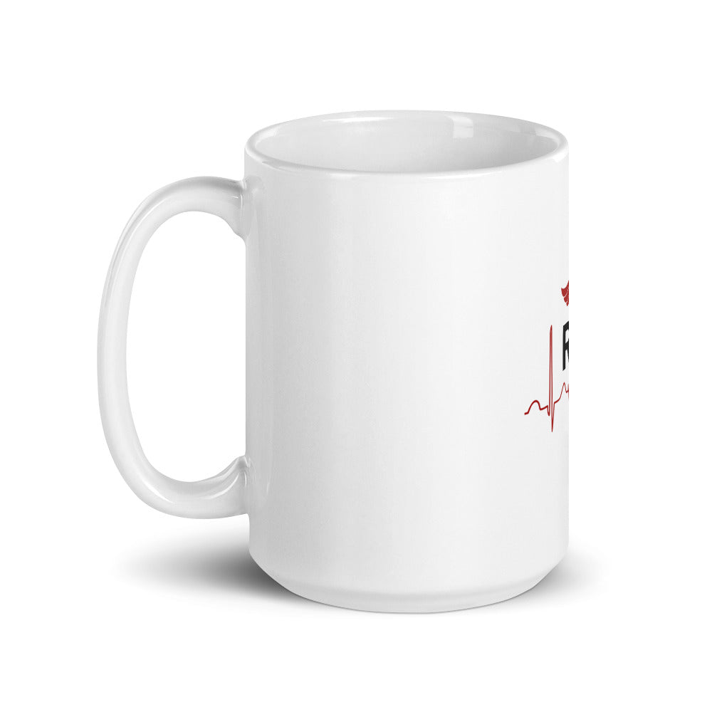 REGISTER NURSE - White glossy mug