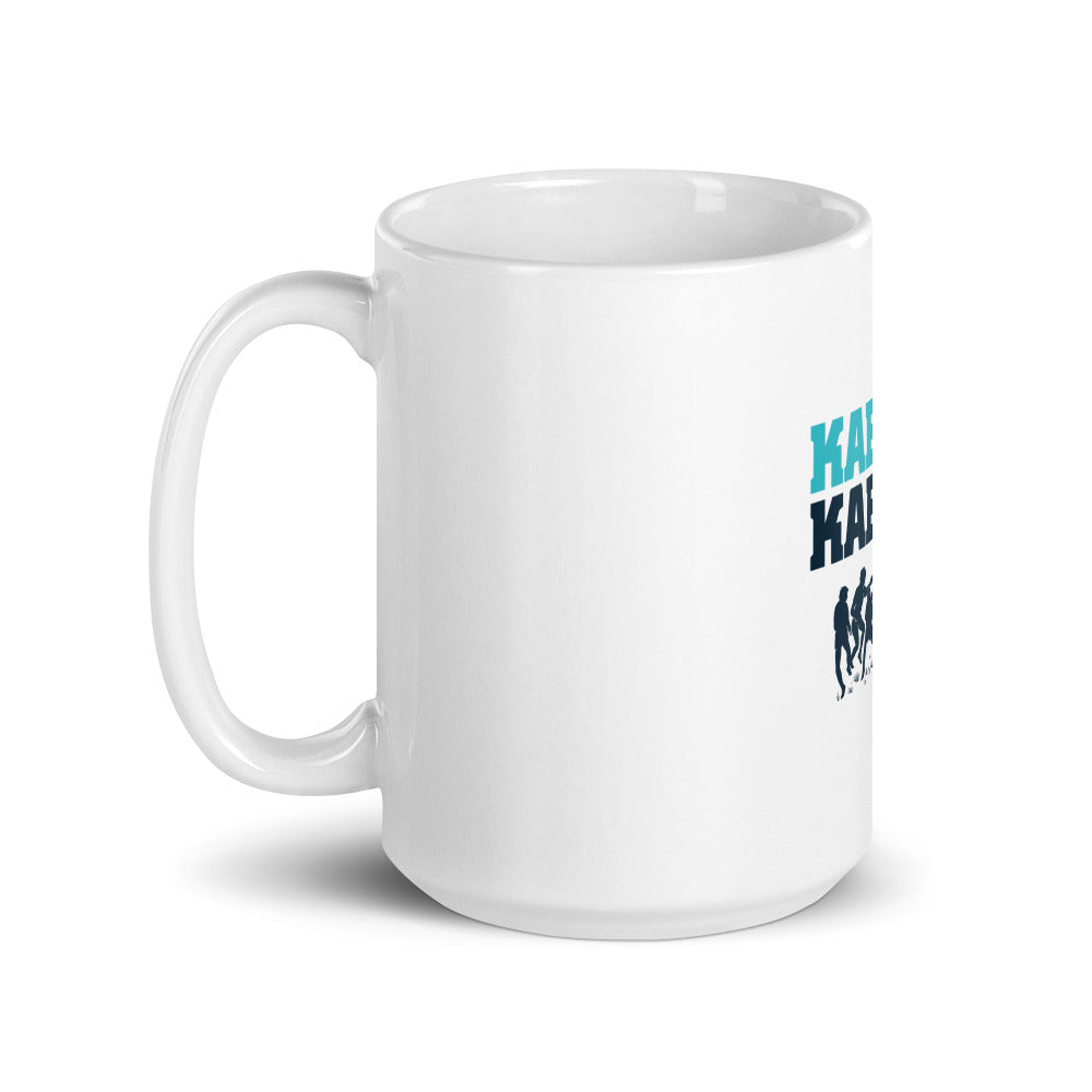 KABADDI KABADDI - White glossy mug