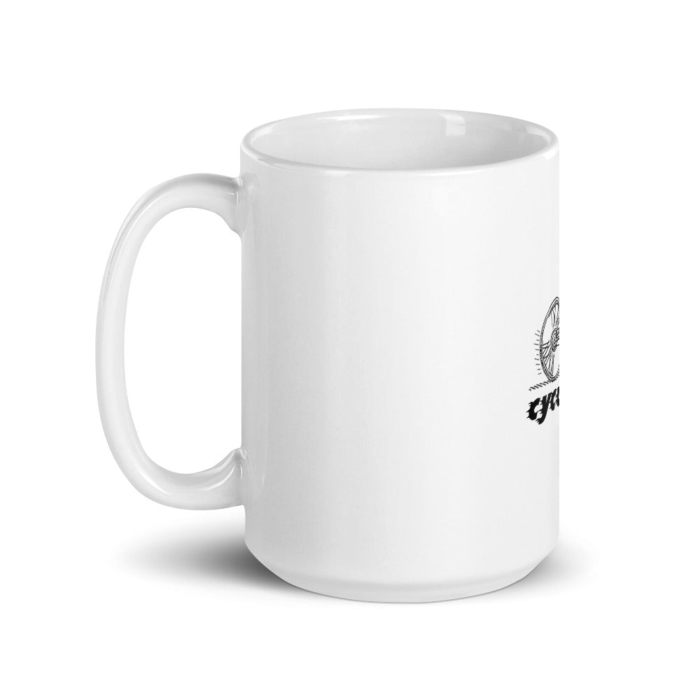 CYCOPATH - White glossy mug