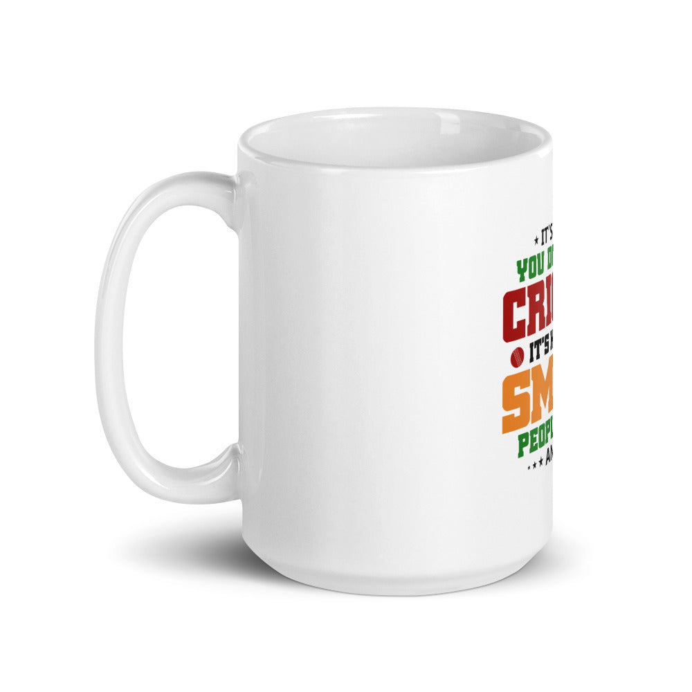 CRICKET - White glossy mug