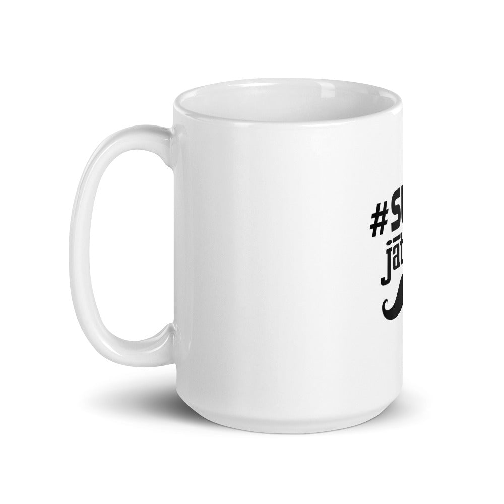 SWAG JATT DA - White glossy mug