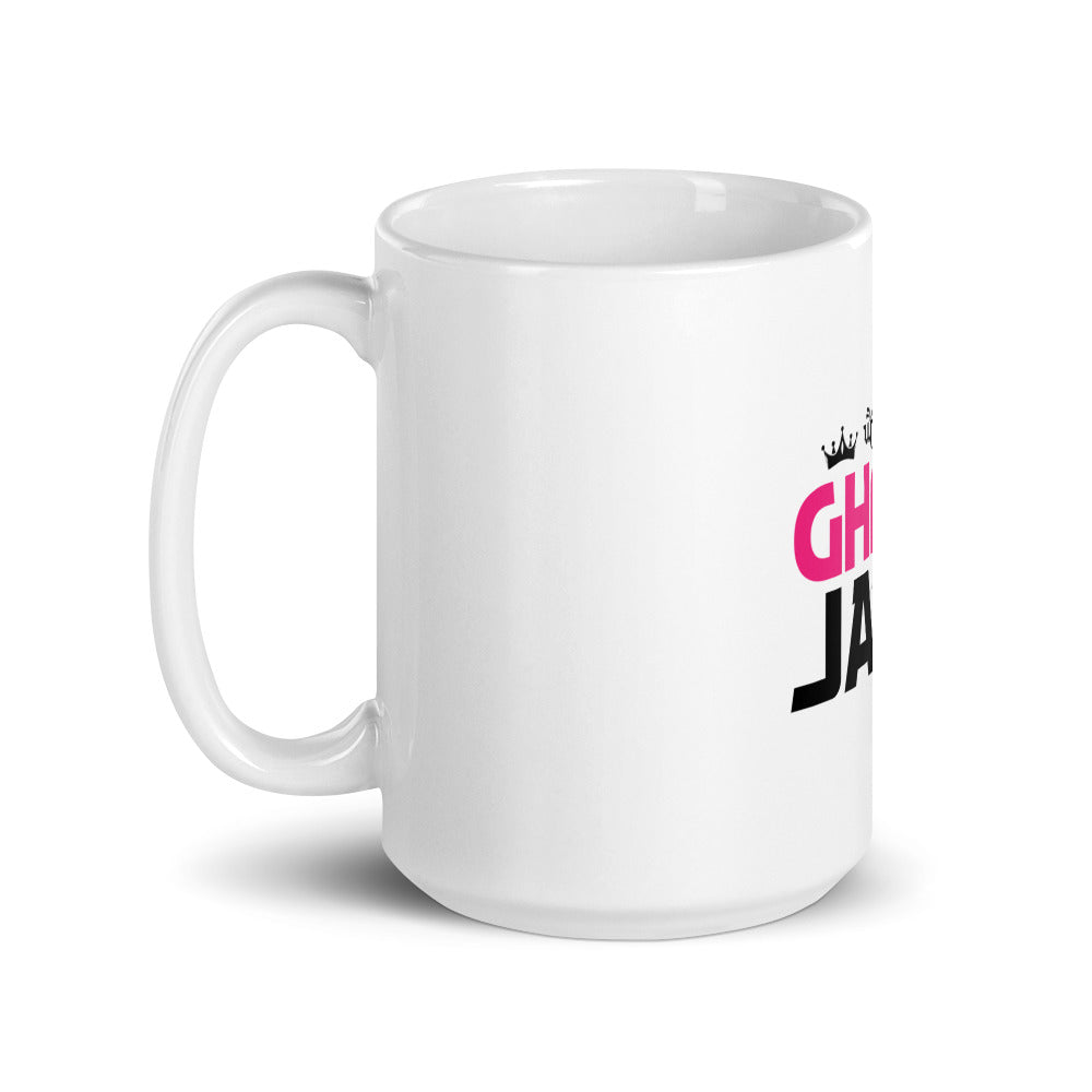 GHAINT JATTI - White glossy mug