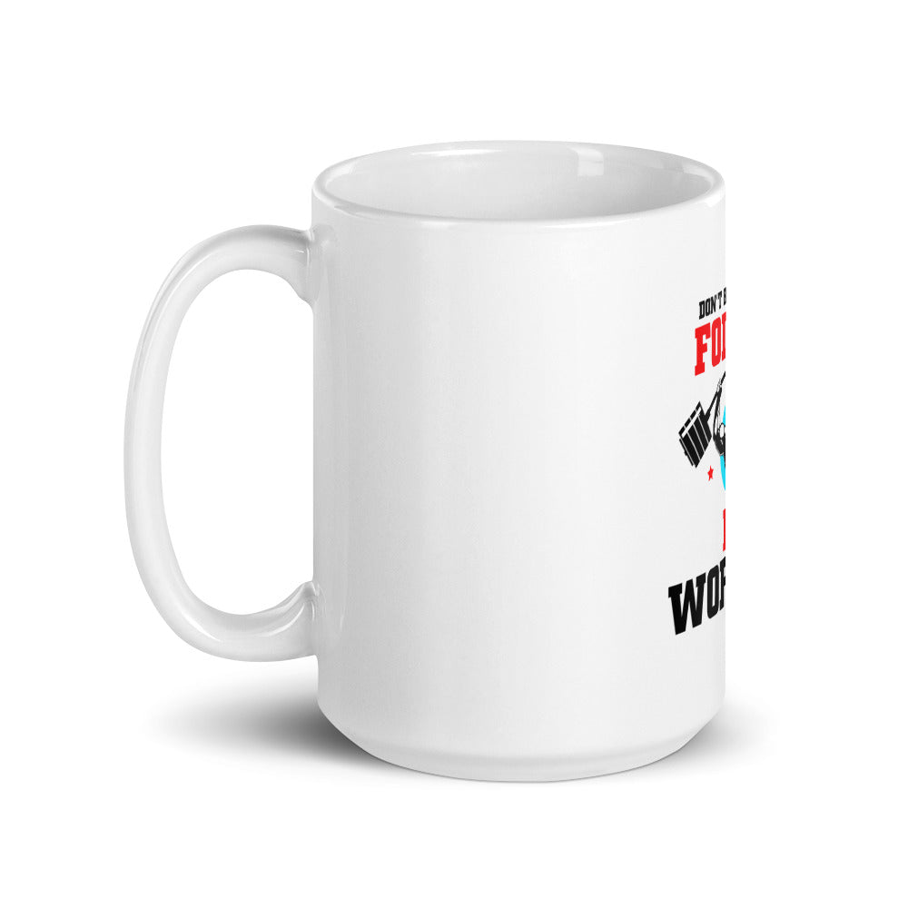 DON'T BE JEALOUS - White glossy mug