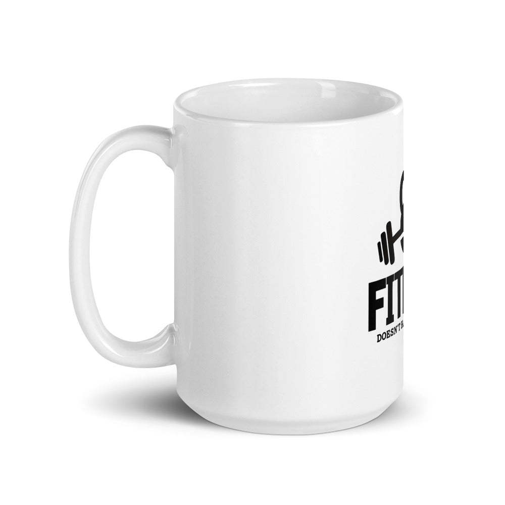 FITNESS - White glossy mug