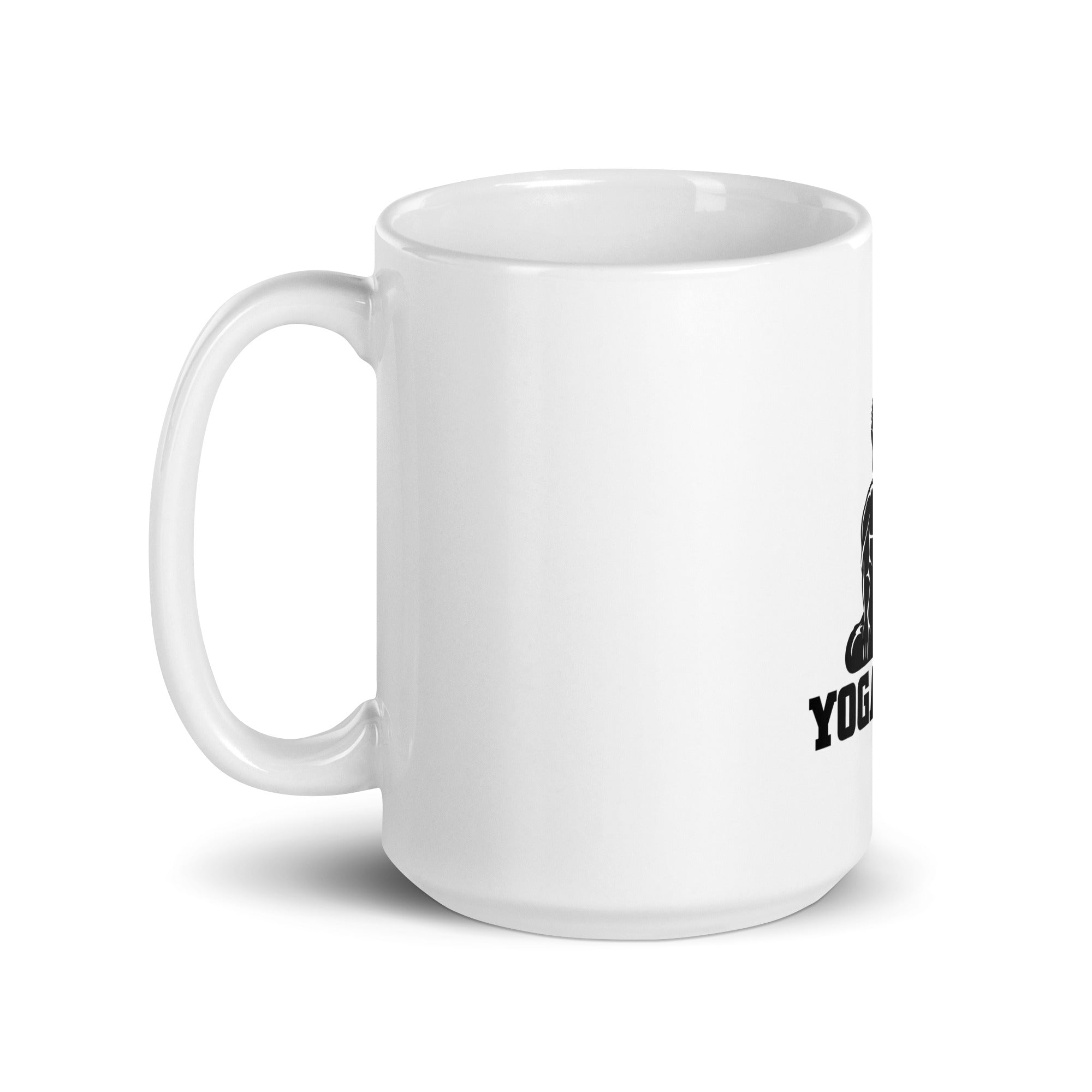 YOGA LIFE - White glossy mug