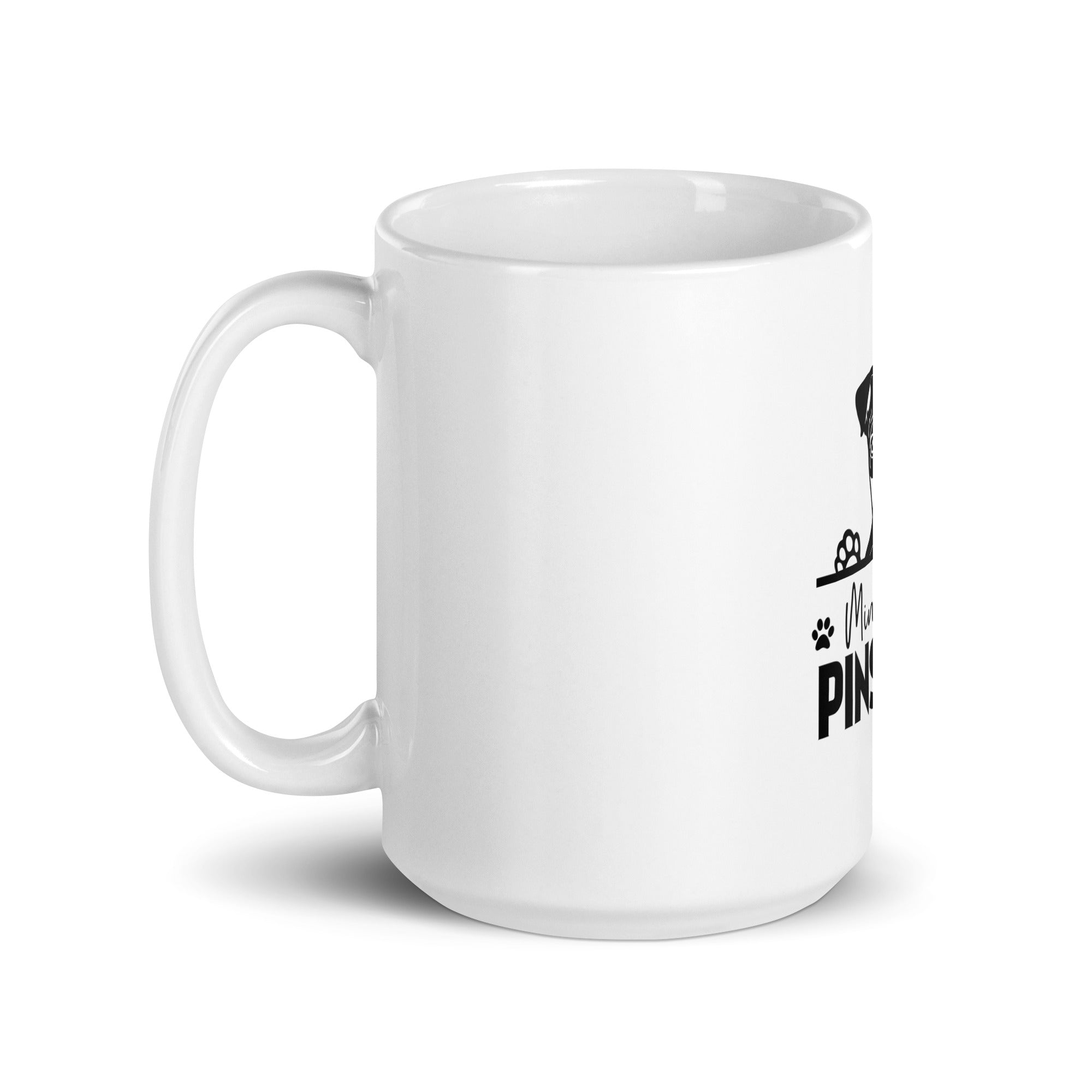 MINIATURE PINSCHER - White glossy mug