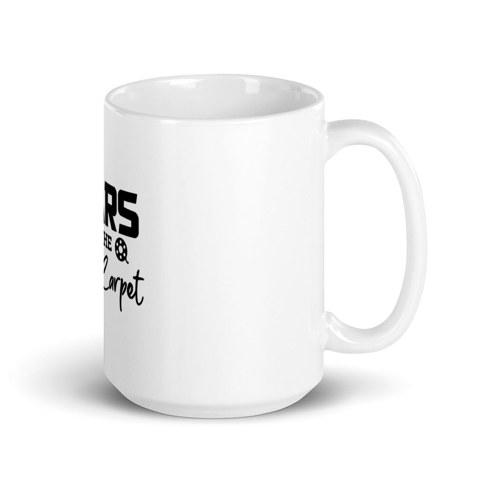 Stars of the red carpet- White glossy mug