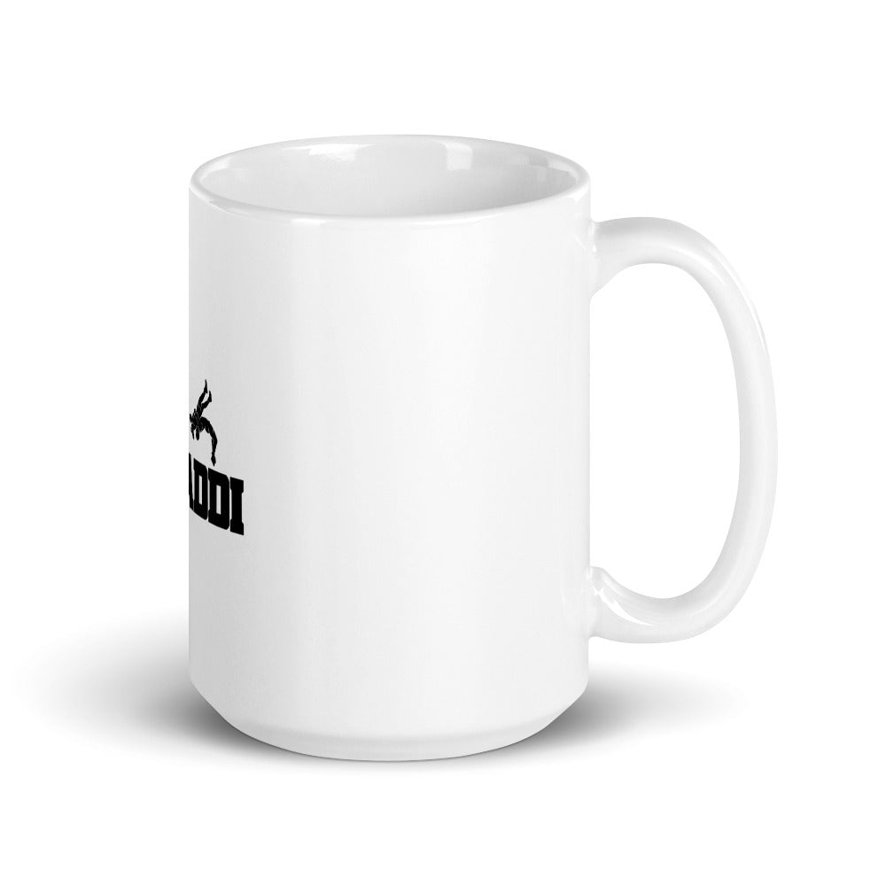 I LOVE KABADDI - White glossy mug