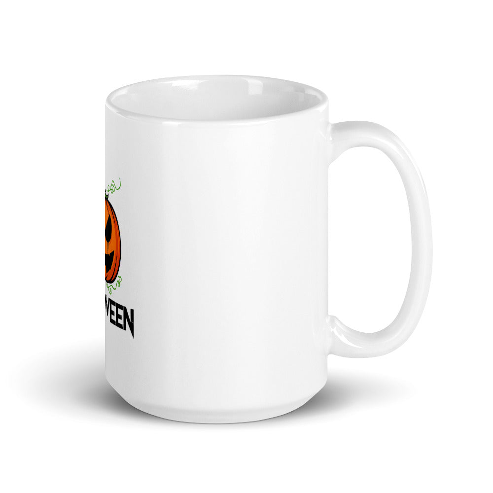 HALLOWEEN - White glossy mug