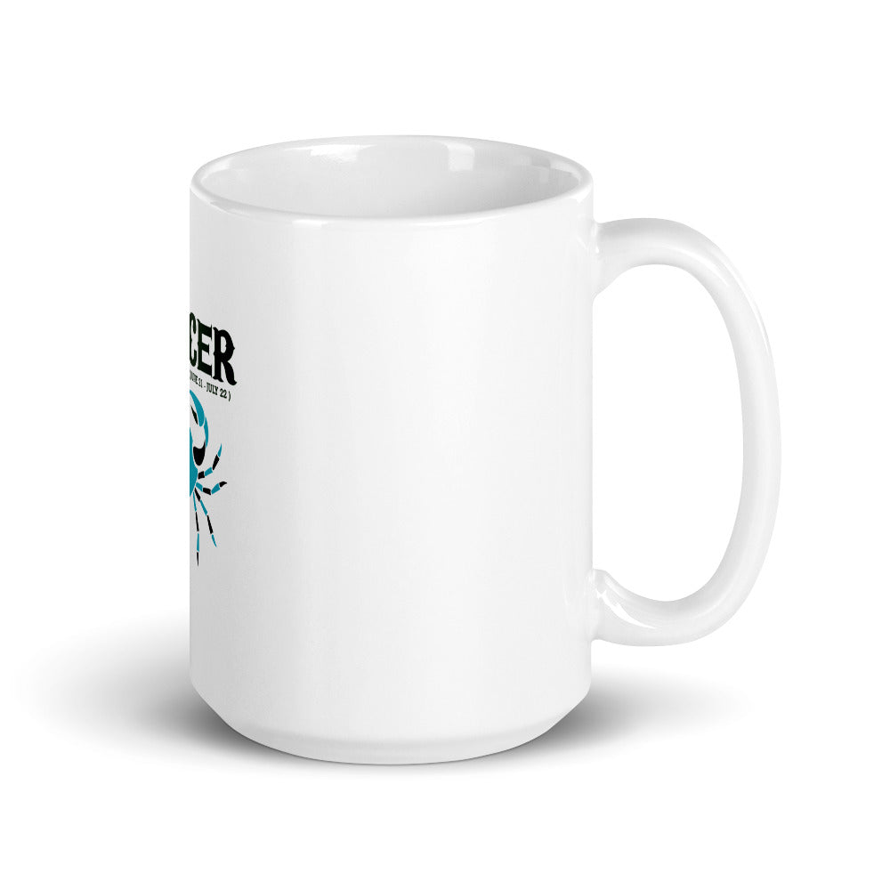 CANCER - White glossy mug