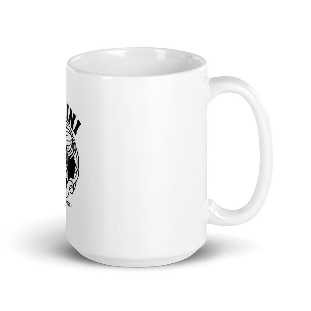 GEMINI - White glossy mug