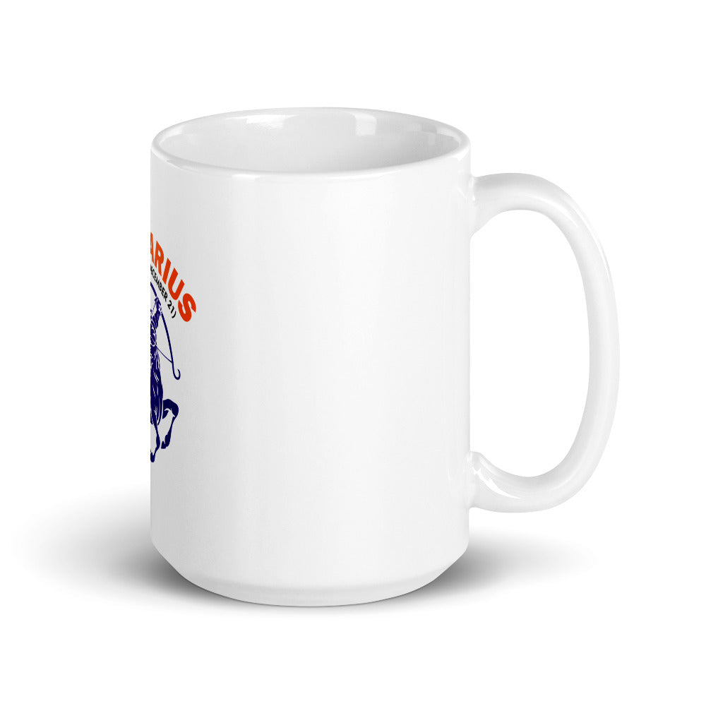 SAGITTARIUS - White glossy mug