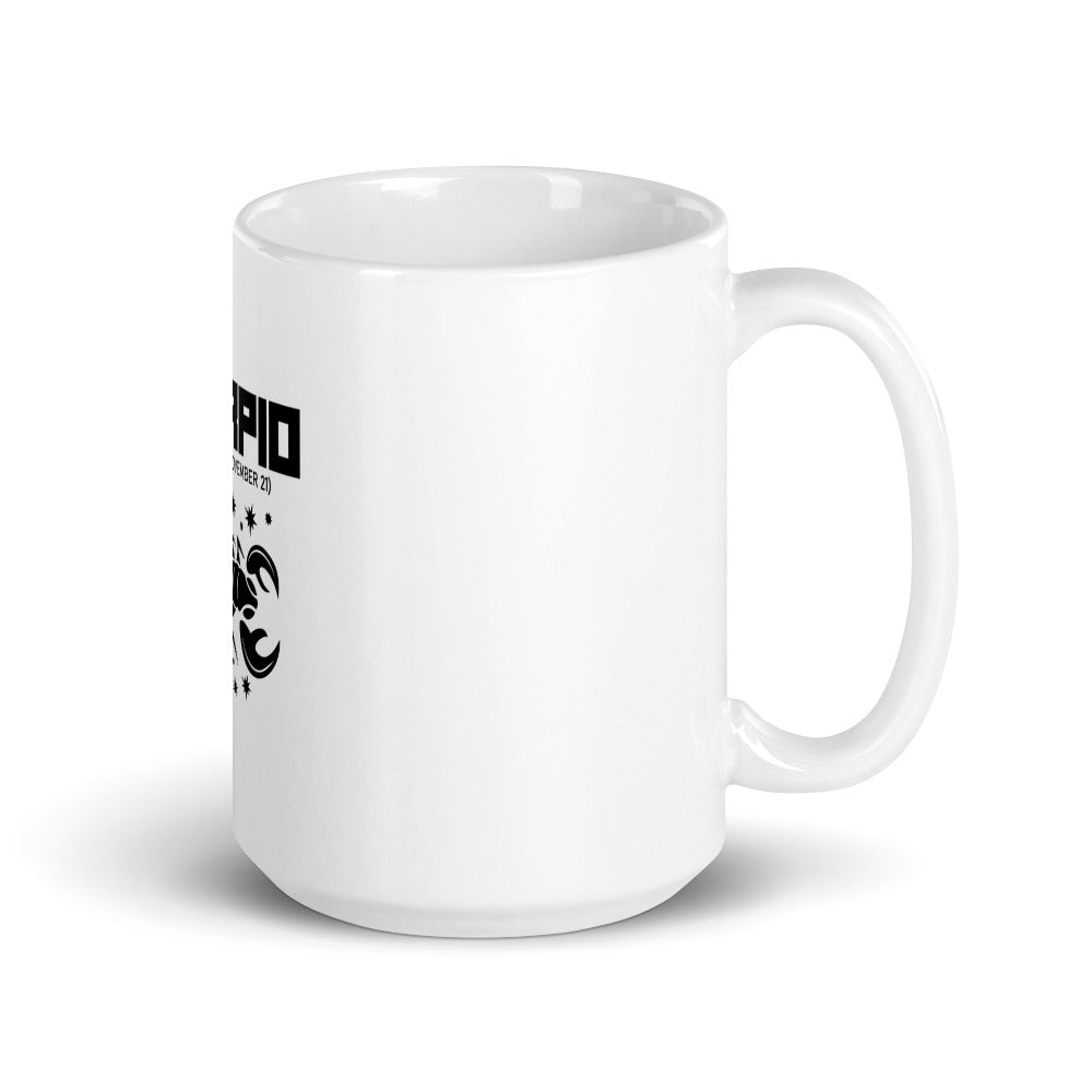 SCORPIO - White glossy mug