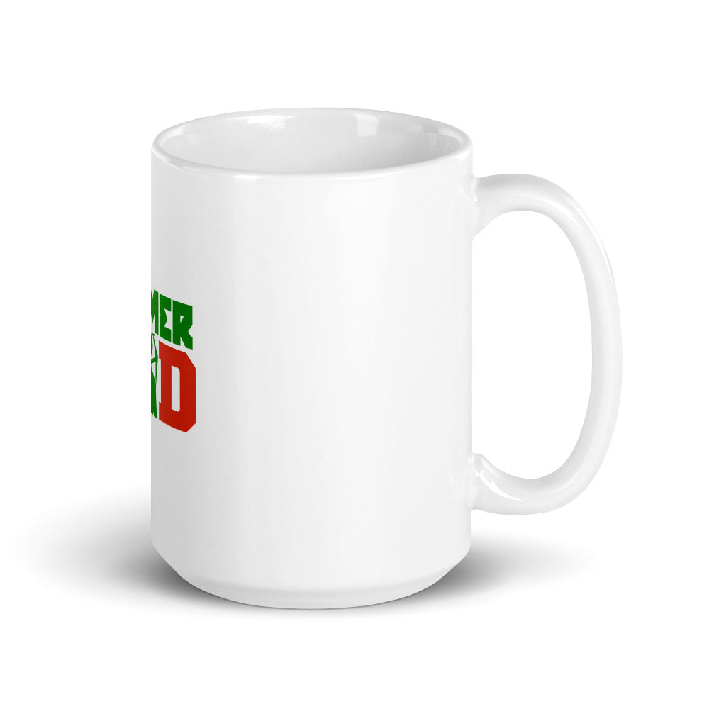 FARMER DAD - White glossy mug