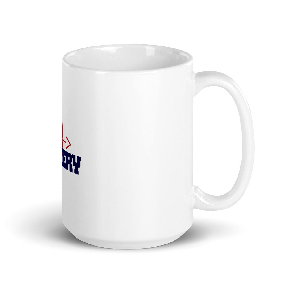 ARCHERY - White glossy mug